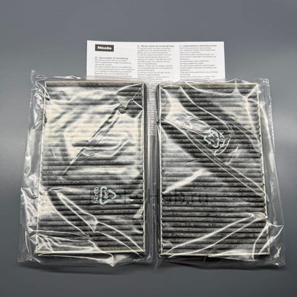 Фильтр с активированным углём (набор 2 шт.) Miele 11752560 (приближено)